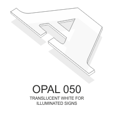 Opal 050 - Semi Translucent White